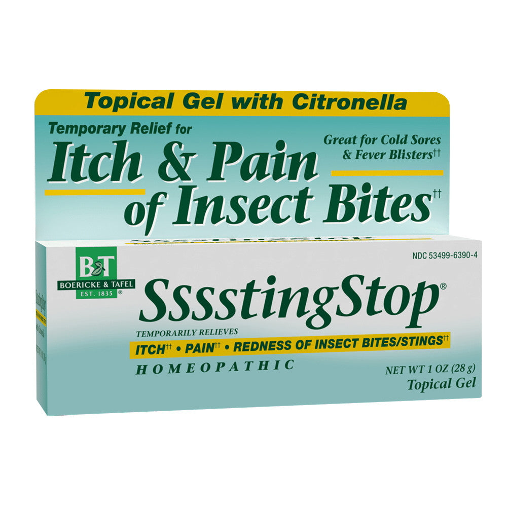 Boericke And Tafel Ssssting Stop Soothing Gel, 1 Oz